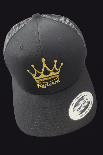 Casquette noire pour homme