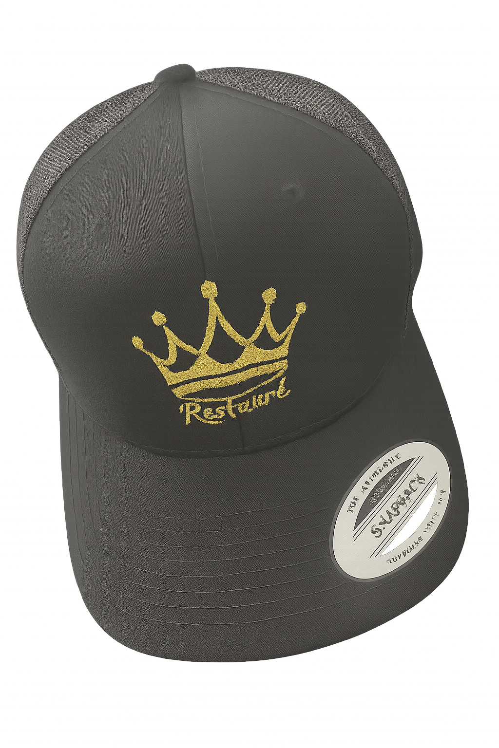 Casquette noire pour homme