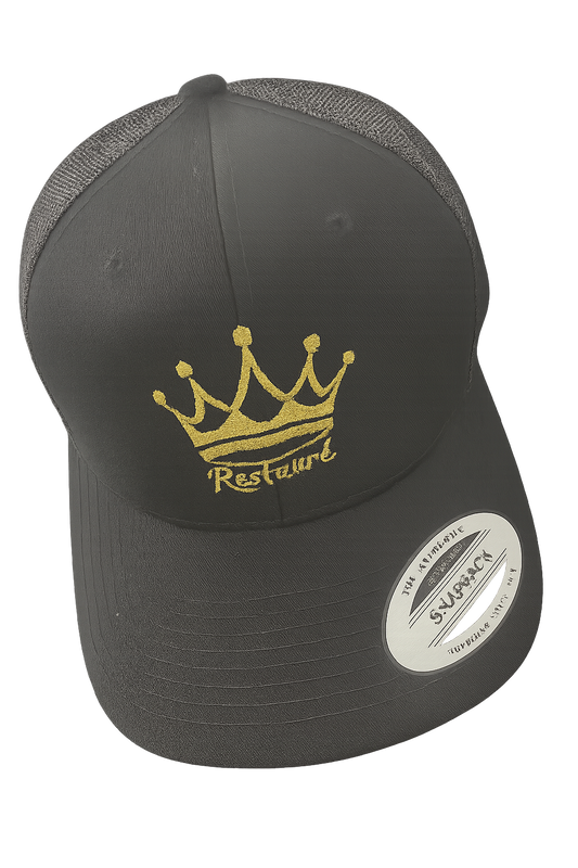 Casquette noire pour homme