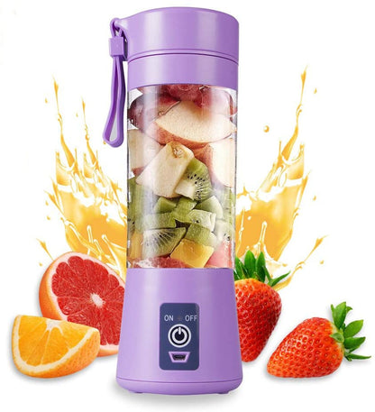 Portable Blender With USB Rechargeable Mini Kitchen Fruit Juice Mixer Home Simple Portable Electric Mini Juicer