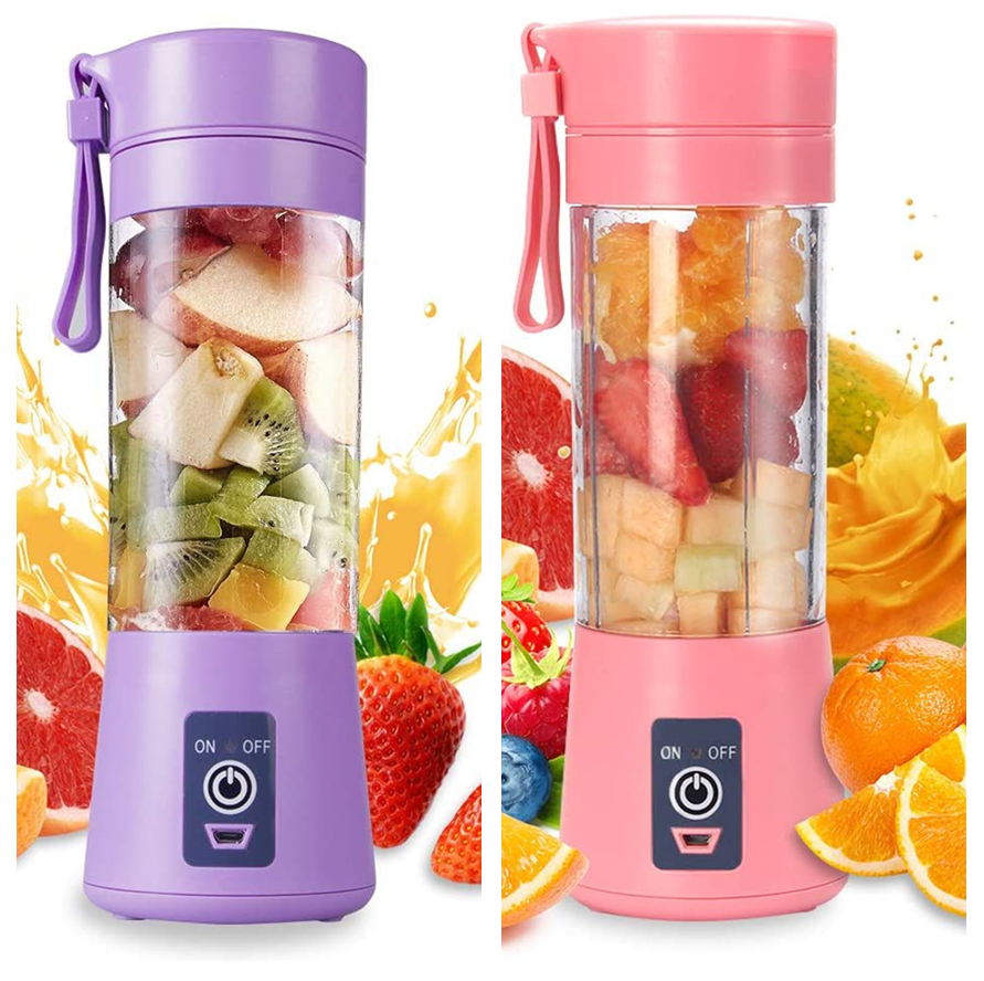 Portable Blender With USB Rechargeable Mini Kitchen Fruit Juice Mixer Home Simple Portable Electric Mini Juicer