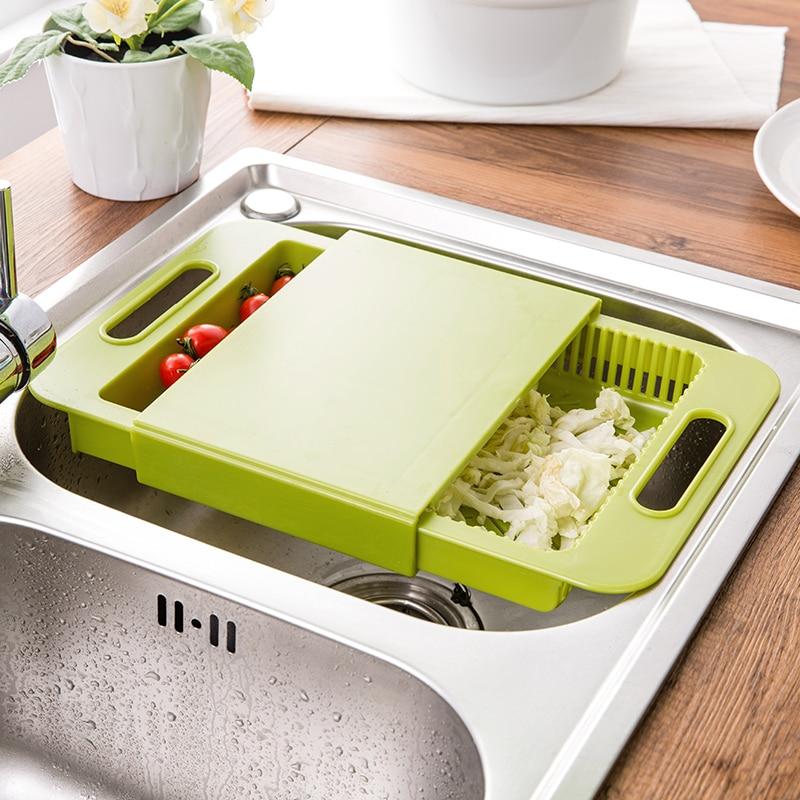 Kitchen Chopping Blocks Sinks Drain Basket