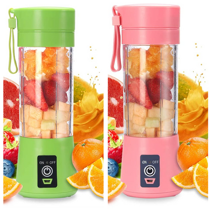 Portable Blender With USB Rechargeable Mini Kitchen Fruit Juice Mixer Home Simple Portable Electric Mini Juicer