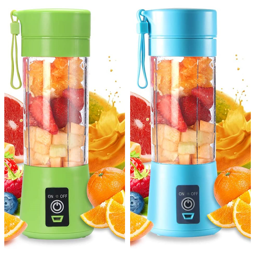 Portable Blender With USB Rechargeable Mini Kitchen Fruit Juice Mixer Home Simple Portable Electric Mini Juicer