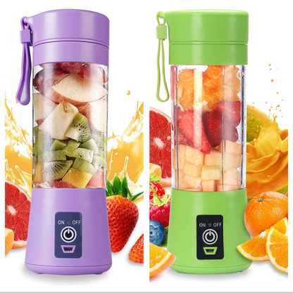 Portable Blender With USB Rechargeable Mini Kitchen Fruit Juice Mixer Home Simple Portable Electric Mini Juicer